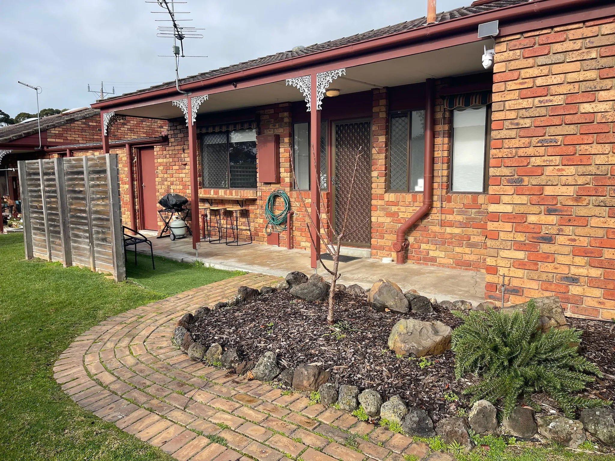 Back yard – outdoor space