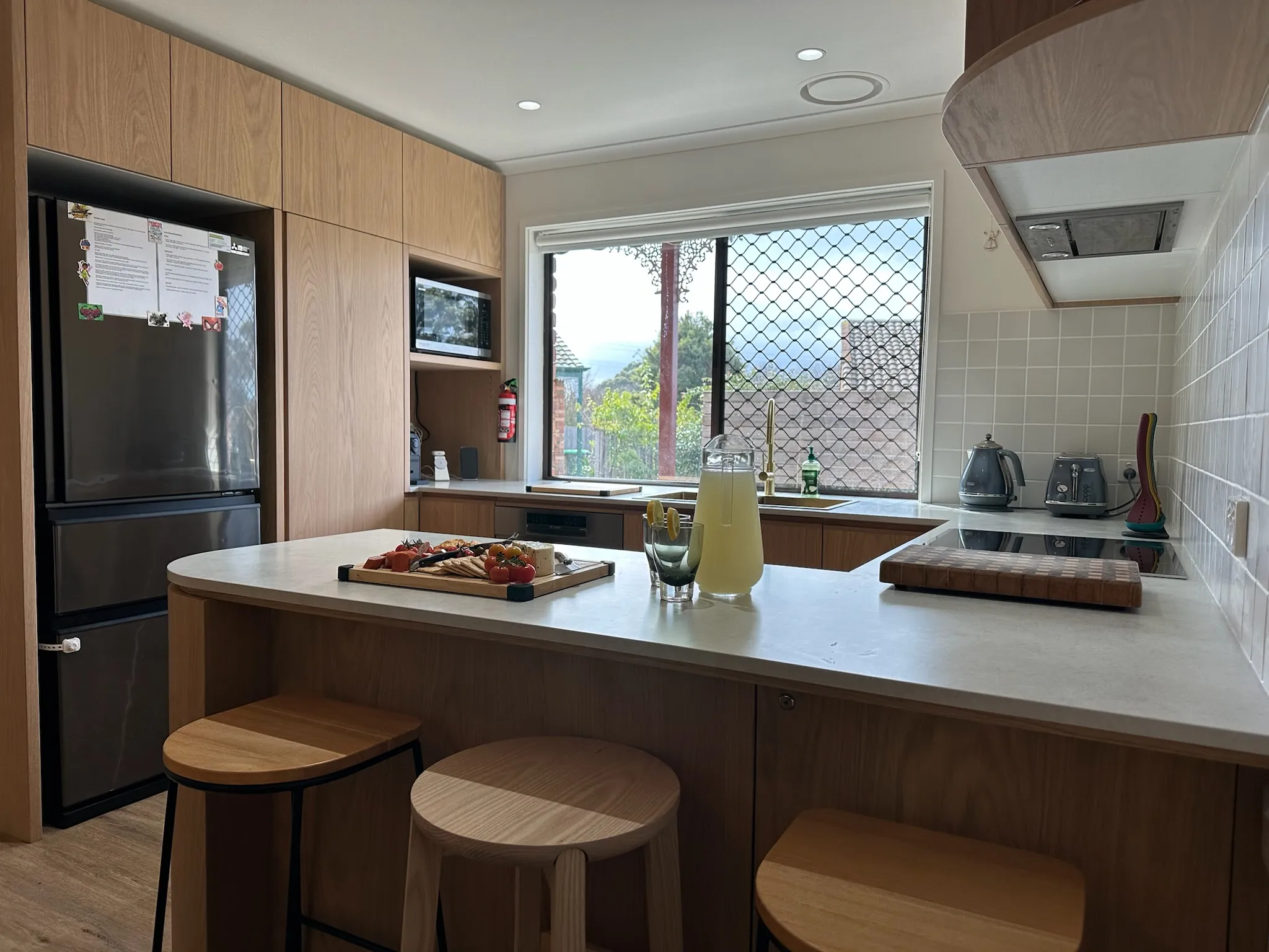 Fully equipped modern kitchen