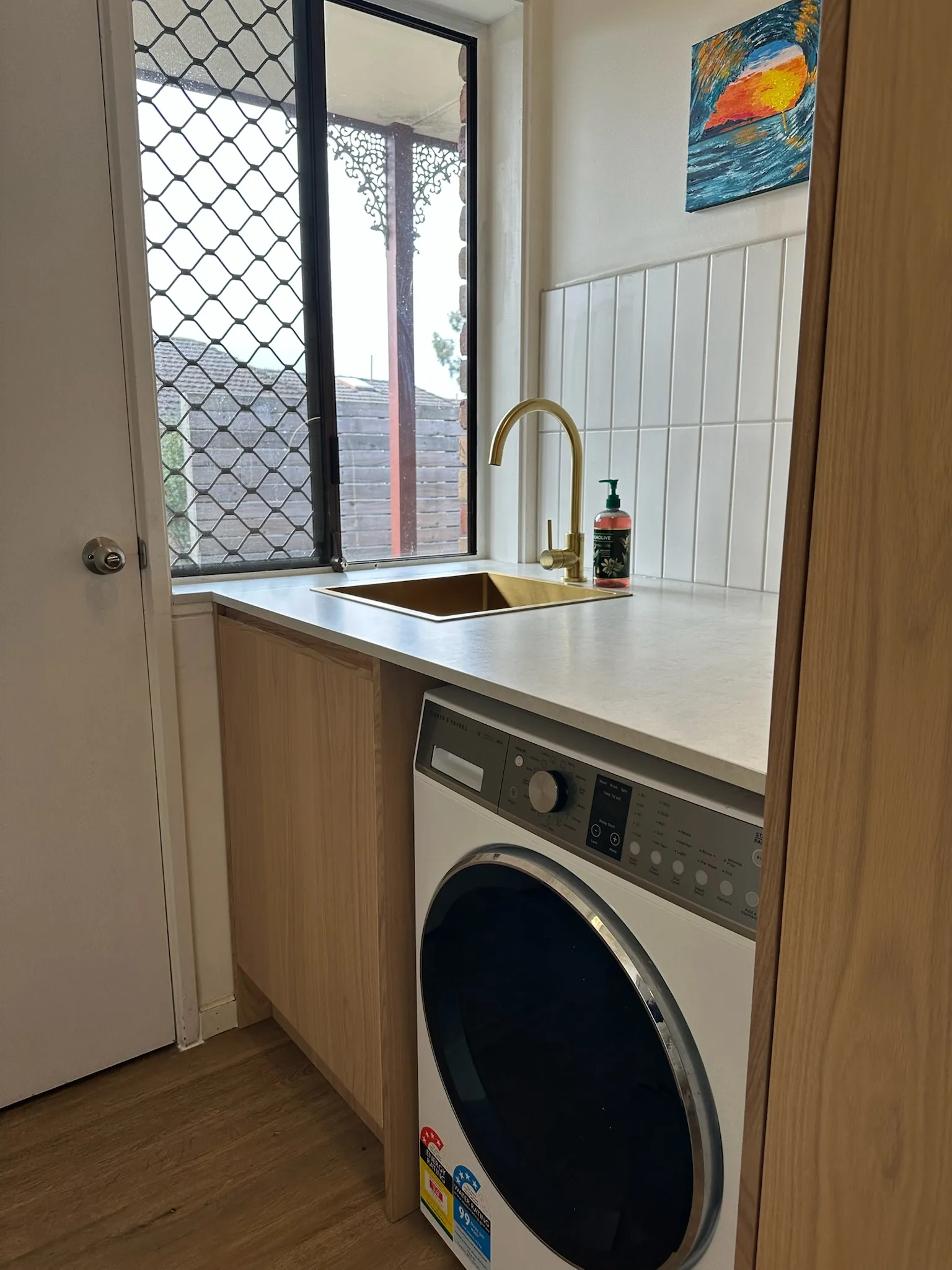 Laundry with washing machine